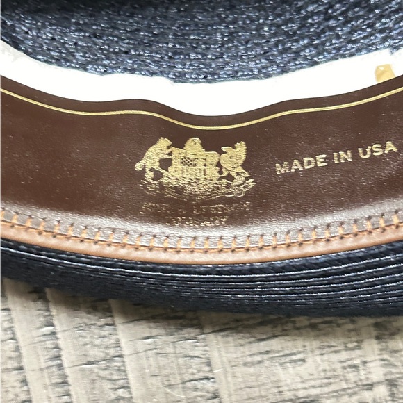 Stetson Nantucket Blue Straw Hat - Picture 9 of 11